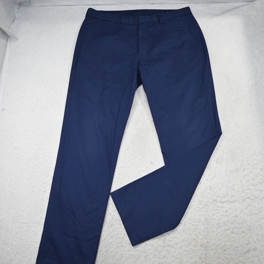 Bonobos Monday Chinos‎ Mens 36x34 Slim Blue Stretch Cotton Weekday Warrior Pants - Picture 2 of 10